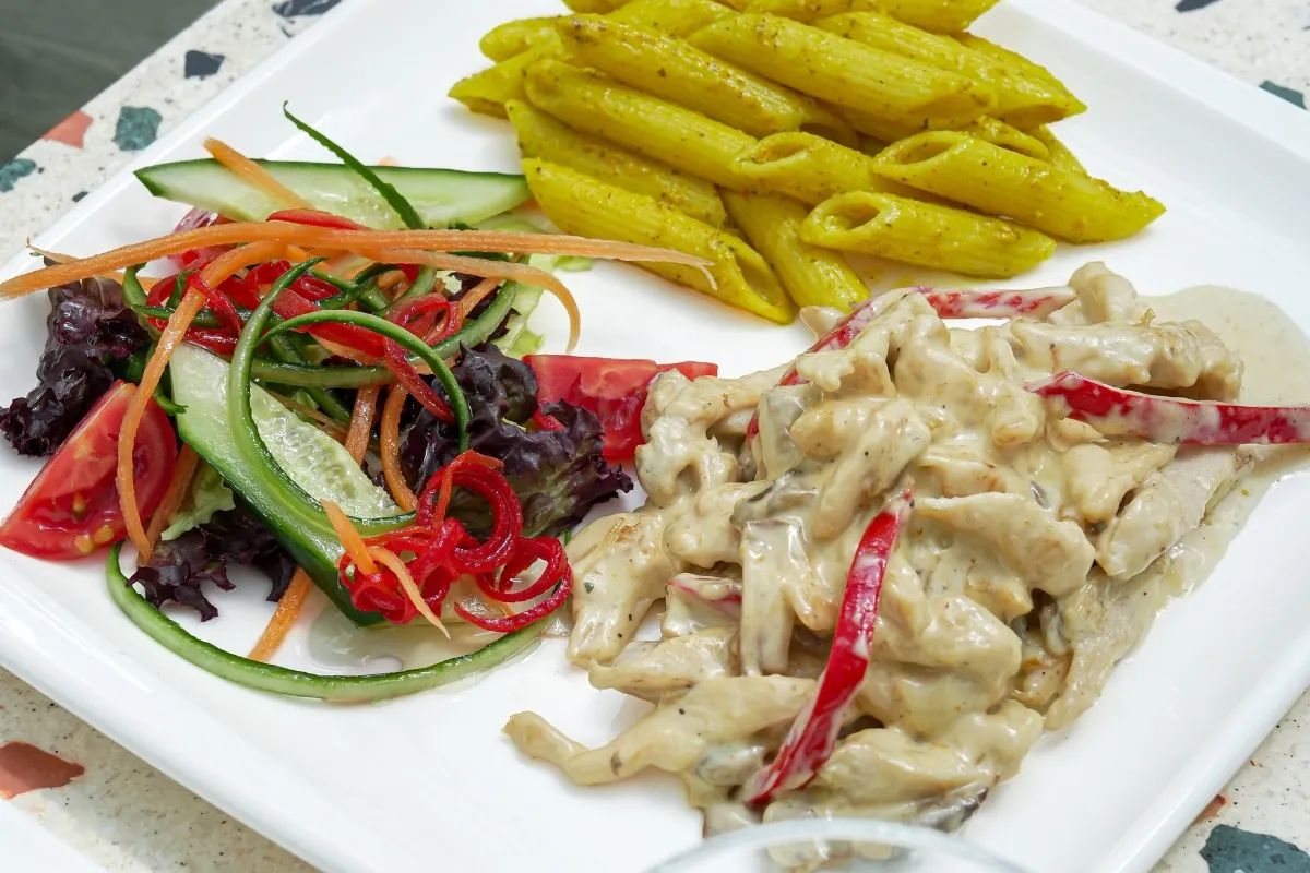 Kremalı Mantarlı Tavuk