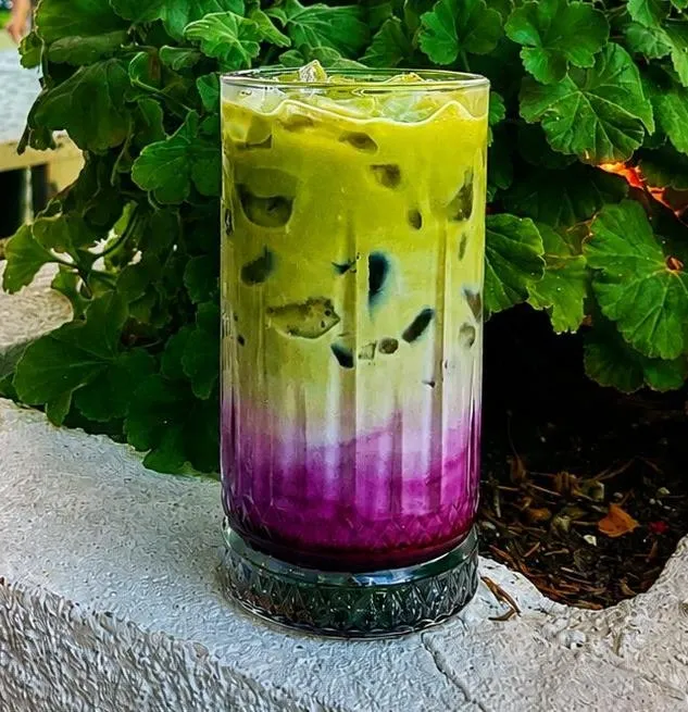 Ice Ube Matcha